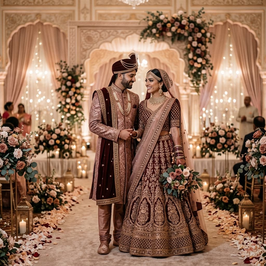 Wedding Couple Background